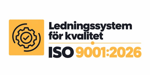 ISO 9001:2026 – så förbereder ni ert ledningssystem