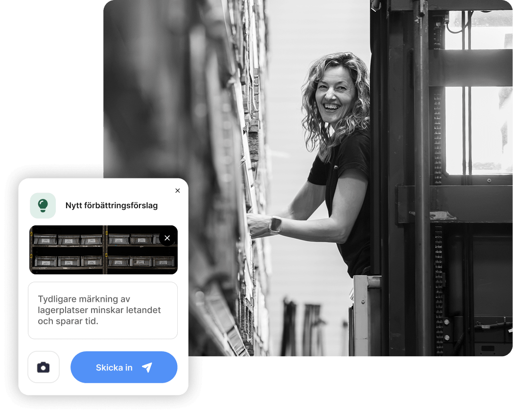 förbättringsförslag-Märkning