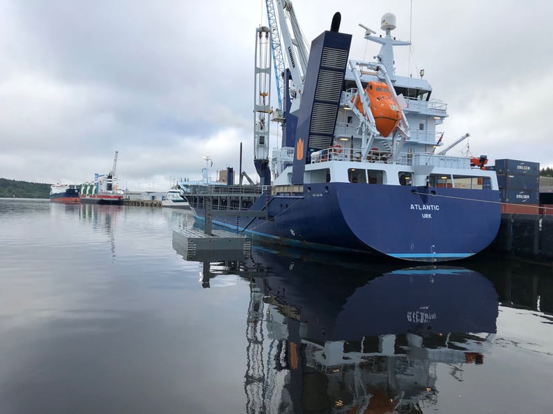 Fokus på snabb nytta under första året med AM System på Sundsvalls Hamn