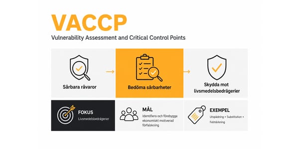 VACCP: Så förhindrar ni livsmedelsfusk