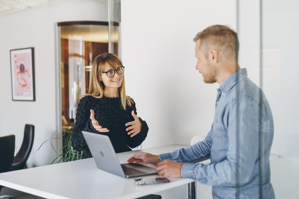 Victoria och Kristoffer, Customer Success Managers på AM System