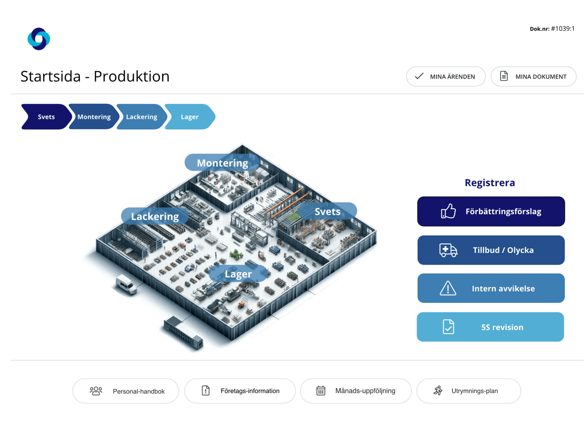 Tillbud & olycka startsida