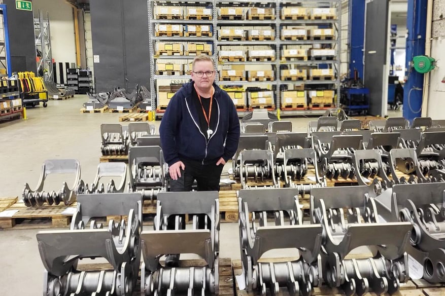Leif Engberg, kvalitetschef på Hultdins och användare av AM System