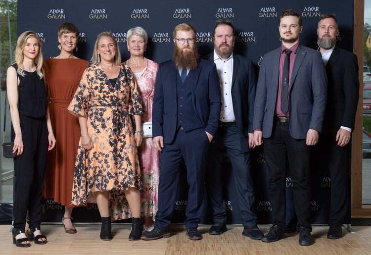 AM System celebrates at Alvargalan in Skellefteå