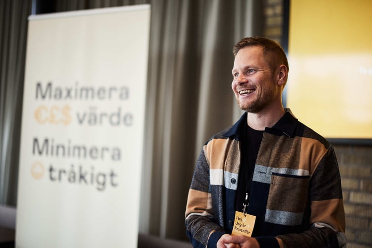 Kristoffer Johanson på AM System