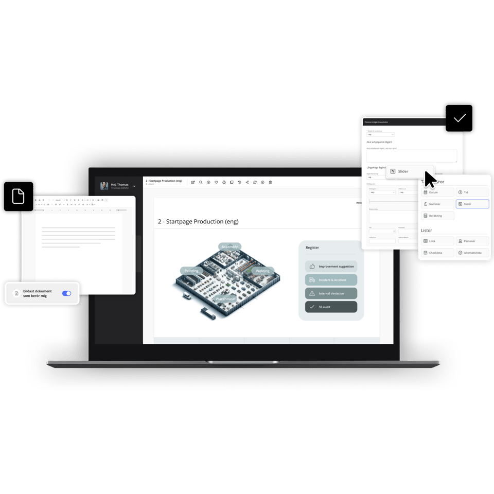 Management system-AM-system-Case-documents-process-maps