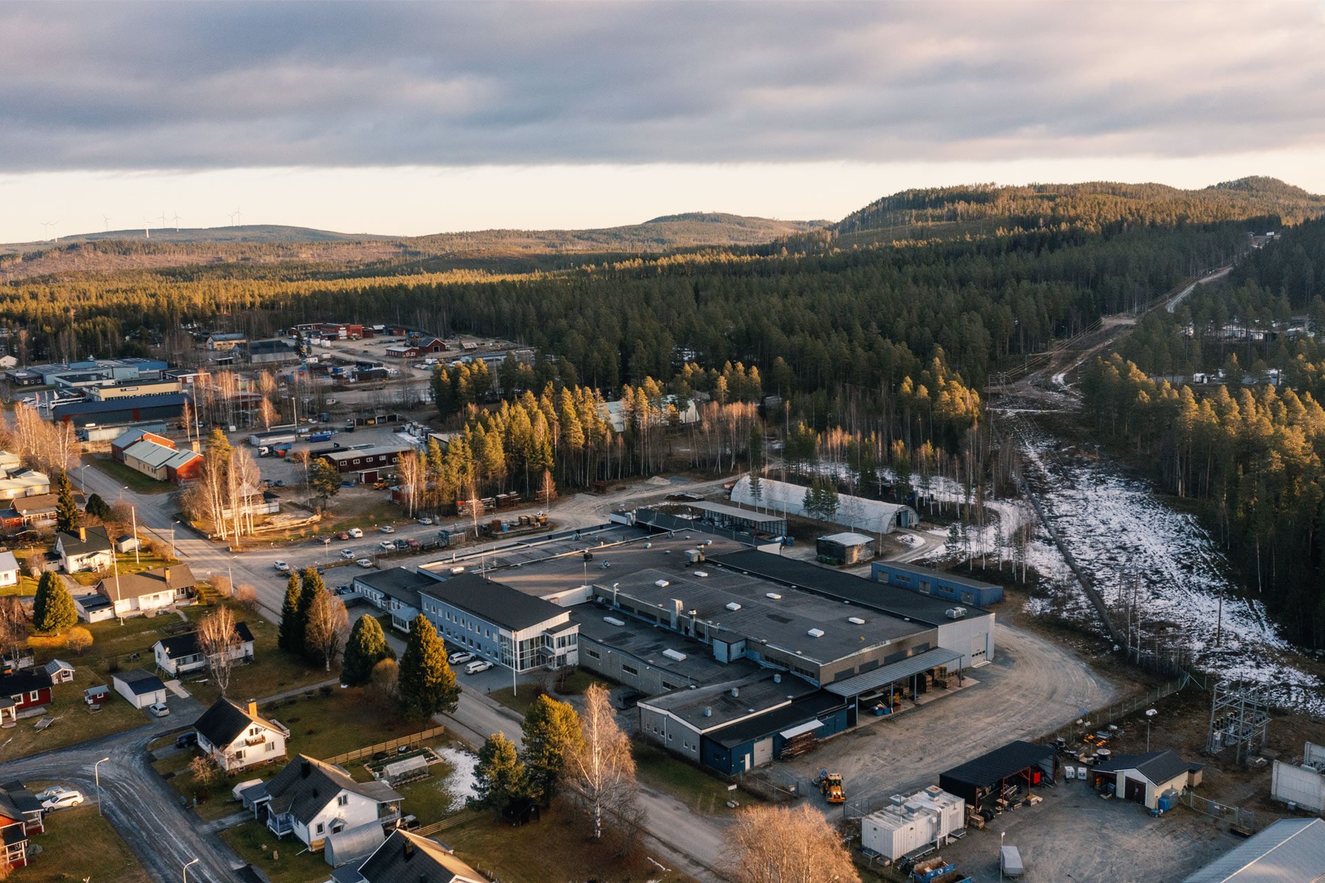 Hultdins tillverkningsindustri i Malå