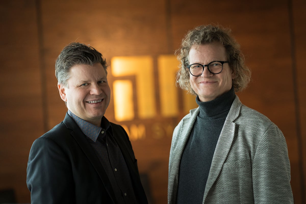 Mats Carpenter och Anders Hultdin på AM System